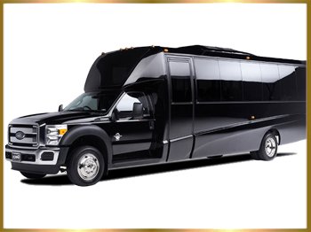 Black Motor Coach for Boston Logan Airport transportation